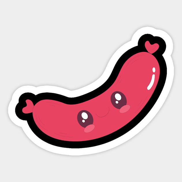 sausage Sticker by Jong Do Min